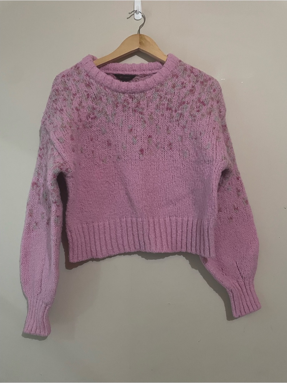 โ ๏ธ No Boundaries | Knit Pink Sweater